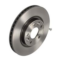 Remschijf COATED DISC LINE BREMBO, Remschijftype: Binnen geventileerd, u.a. für Nissan, Renault