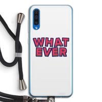 Whatever: Samsung Galaxy A50 Transparant Hoesje met koord