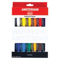 Talens Amsterdam acrylverf standard set, 12dlg. - thumbnail