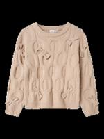Name it winter sweater meisjes - wit - regular fit, gebreid - NkfOlivia