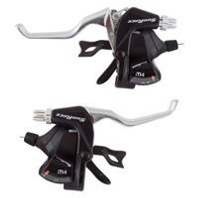Sunrace Shifterset st-m406 3x7 met remgreep zwart