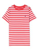 POLO RALPH LAUREN KIDS t-shirt Polo-Pony à rayures - Rouge - thumbnail