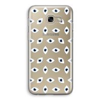 Eyes pattern: Samsung Galaxy A5 (2017) Transparant Hoesje