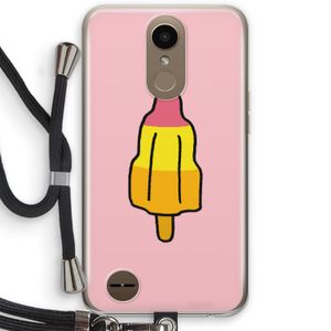 Raketijsje: LG K10 (2017) Transparant Hoesje met koord