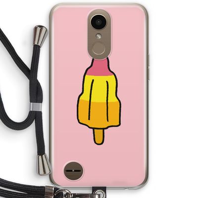 Raketijsje: LG K10 (2017) Transparant Hoesje met koord
