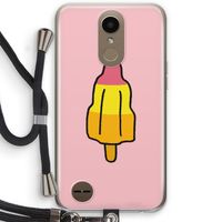 Raketijsje: LG K10 (2017) Transparant Hoesje met koord