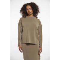 Rino & Pelle - Groen | Dames | Trui | Groen | S | regular | Kamst mode