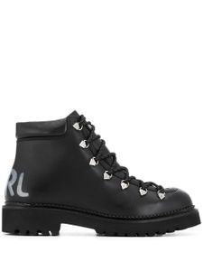 Karl Lagerfeld bottines Kombat II - Noir