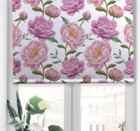 Klassieke rolgordijnen Roze bloemRolgordijn