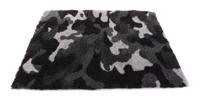 Vetbed camouflage grijs gerecycled 100x75x2 cm