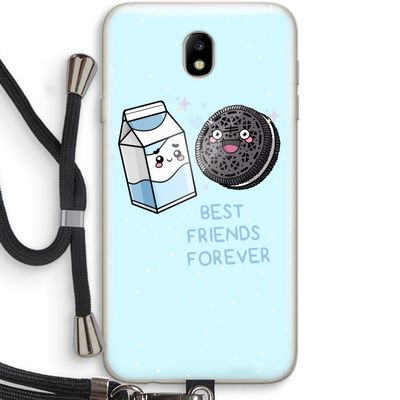 Best Friend Forever: Samsung Galaxy J7 (2017) Transparant Hoesje met koord
