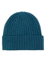 N.Peal bonnet nervuré en maille épaisse - Bleu - thumbnail