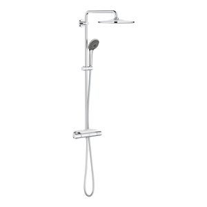 GROHE Vitalio Joy Regendoucheset Opbouw - hoofddouche 31cm - handdouche rond - zeepschaal - chroom 26401001