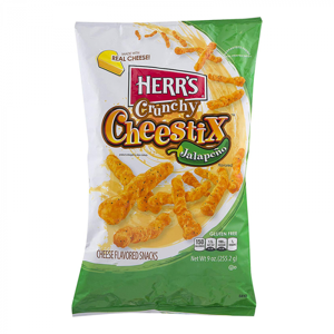 Herrs Herr's - Jalapeno Crunchy Cheestix 227 Gram