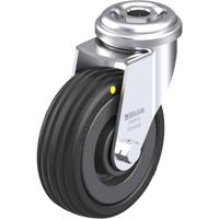 Blickle LRA-VPA 75K-EL Zwenkwiel Wieldiameter: 75 mm Draagvermogen (max.): 45 kg 1 stuk(s)