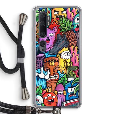 Vexx Mixtape: Xiaomi Mi Note 10 Transparant Hoesje met koord