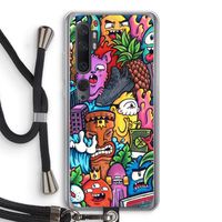 Vexx Mixtape: Xiaomi Mi Note 10 Transparant Hoesje met koord