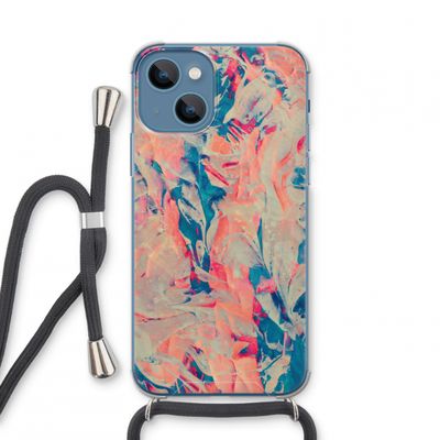 Alone: iPhone 13 mini Transparant Hoesje met koord Alone: iPhone 13 mini Transparant Hoesje met koord