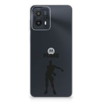 Motorola Moto G23 | G13 Telefoonhoesje met Naam Floss - thumbnail
