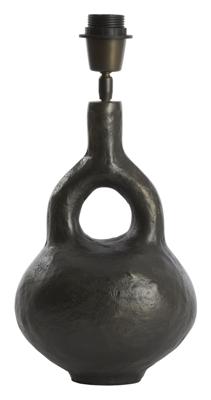 Light & Living Tafellamp 'Imola' 30cm, kleur Antraciet (excl. kap)