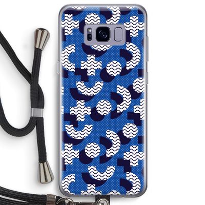 8-bit N°5: Samsung Galaxy S8 Plus Transparant Hoesje met koord
