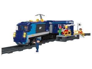 Playtive Clippys Bouwstenenset trein (Passagierstrein)