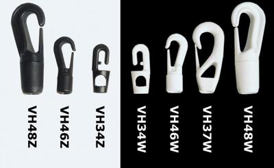 U-rope Elastiekhaak Nylon 8 Mm Wit Default
