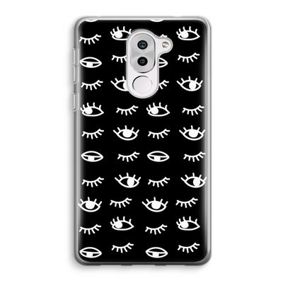 Eye pattern #3: Honor 6X Transparant Hoesje
