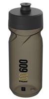 Polisport bidon met schroefdop s600 600ml restyle transparant/zwart/zwart