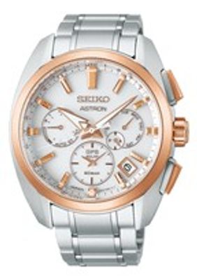 Horlogeband Seiko 5X53-0AV0.SSH104J1 Staal 21mm