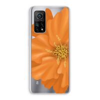 Orange Ellila flower: Xiaomi Mi 10T 5G Transparant Hoesje