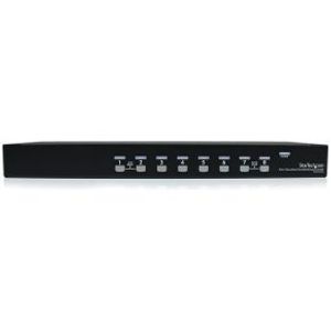 StarTech.com 8-poort 1U-Rack USB KVM-switch met OSD