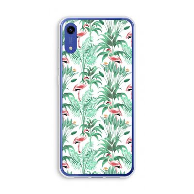 Flamingo bladeren: Honor Play 8A Transparant Hoesje