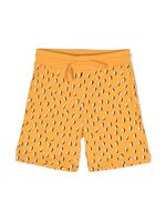 Stella McCartney Kids short à imprimé graphique - Orange