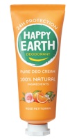 Happy Earth Pure Deo Cream Rose Petitgrain - thumbnail