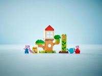 Blokken LEGO DUPLO 10431 Peppa Pig tuin en boomhut