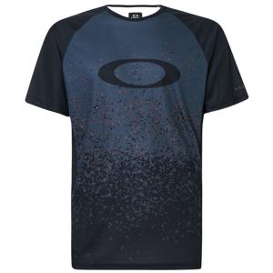 Oakley Mountainbike Ss Tech Tee - Grey Pixel Print Medium