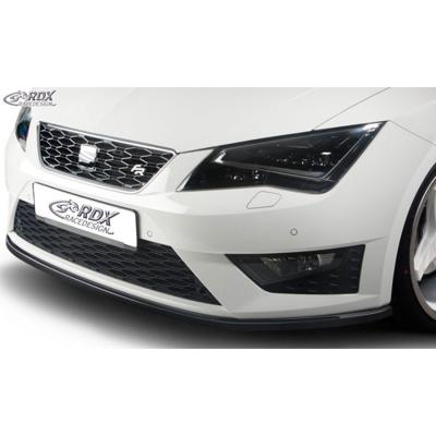 Voorspoiler Seat Leon 5F SC/5-deurs/ST FR/Cupra 2013- (ABS zwart glanzend) RDVSE07