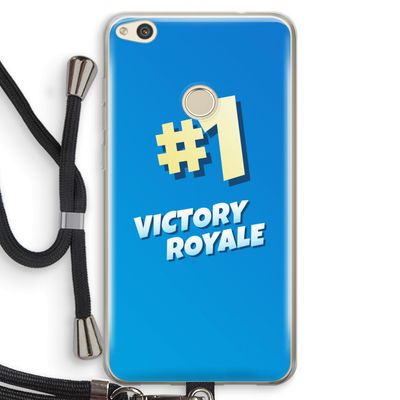 Victory Royale: Huawei Ascend P8 Lite (2017) Transparant Hoesje met koord