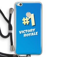 Victory Royale: Huawei Ascend P8 Lite (2017) Transparant Hoesje met koord