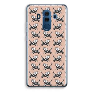 Zwarte poes: Huawei Mate 10 Pro Transparant Hoesje
