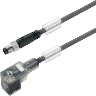 Weidmüller 1916701000 Sensor/actuator connector, geassembleerd M8 Aantal polen (sensoren): 3 Stekker, recht 10.00 m 1 stuk(s)