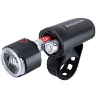 Axa Sigma aura 30 koplamp led 30 lux batterij zwart 15950