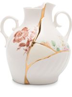 Seletti x Marcantonio Raimondi Malerba petit vase Kintsuji (18 cm x 16 cm) - Blanc