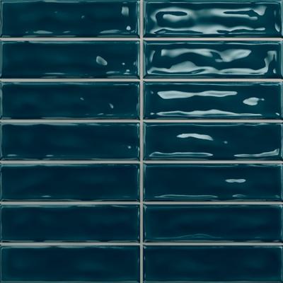 Mozaiektegel Sticks Kitkat Oil Donker Blauw Tegels 20 x 20 CM