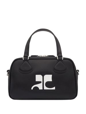 Courrèges sac fourre-tout Reedition en cuir - Noir