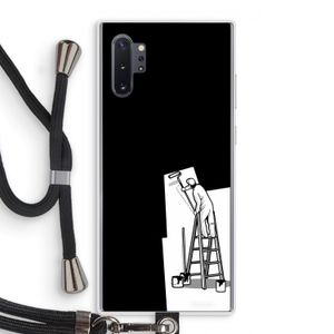 Musketon Painter: Samsung Galaxy Note 10 Plus Transparant Hoesje met koord