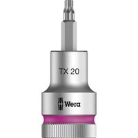 Wera 8767 C HF TORX Zyklop Bit-dop 1/2" dopsleutel TX20x60mm - thumbnail