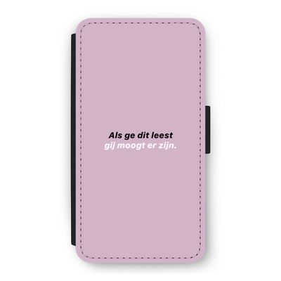 gij moogt er zijn: iPhone 11 Pro Flip Hoesje