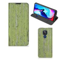 Motorola Moto G9 Play Book | Wallet Case | Green Wood